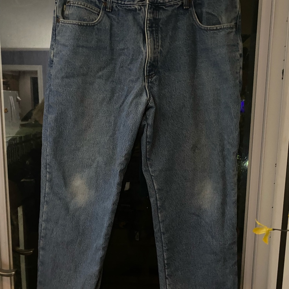 L.L. Bean Men's Straight Blue Jeans